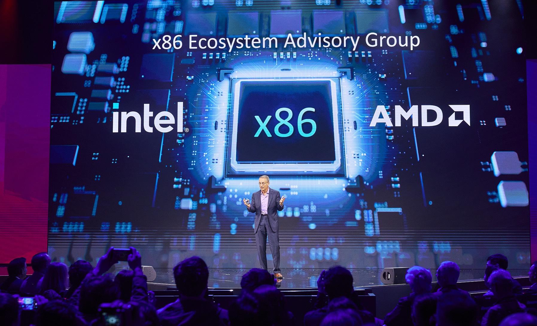 在联想Tech World上，英特尔和AMD宣布组建X86生态系统咨询小组